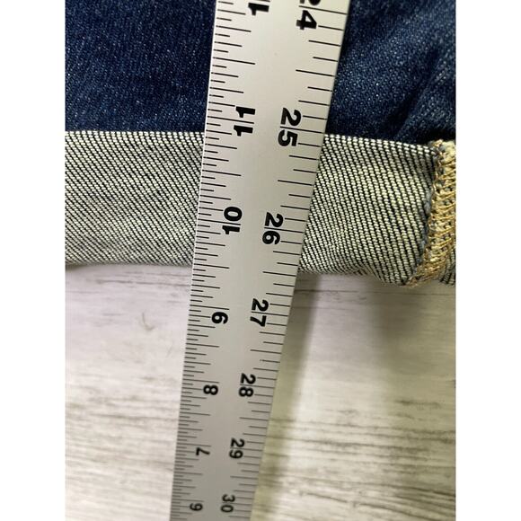 Judy Blue Jeans 26 Womens High Waist Boyfriend Distressed Blue Stretch Denim - Picture 8 of 15